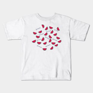 Summer watermelon Kids T-Shirt